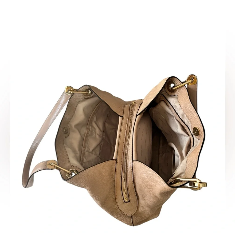 Michael Kors Raven Large Leather Shoulder Bag